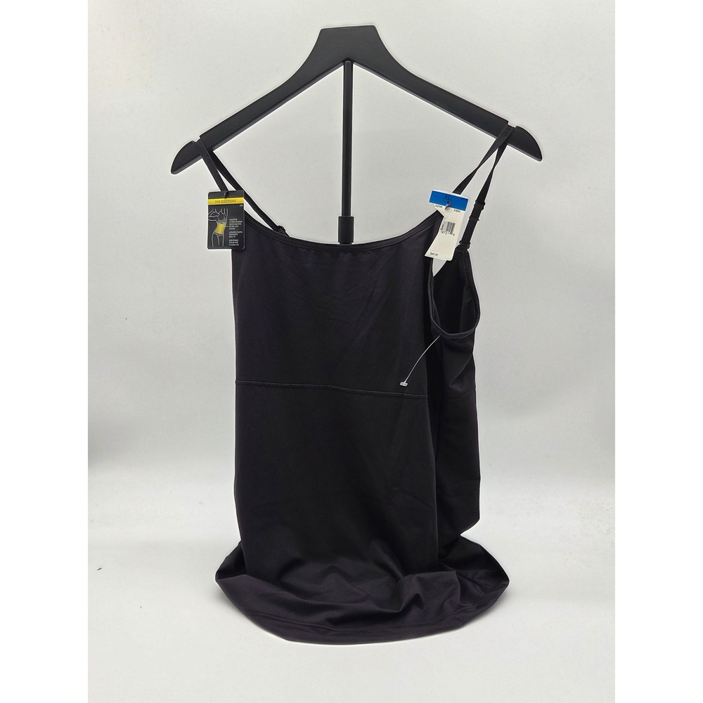 Maidenform Flexees Women's XL Black Shapewear Torsette Camisole NWT 101-457